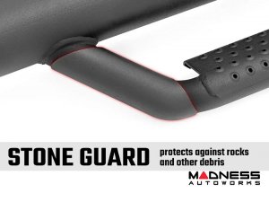 Toyota Tundra Side Steps - Nerf Steps - Rough Country - Crewmax - 5'7" Bed Toyota Tundra Side Steps - Nerf Steps - Rough Country - Crewmax - 5'7" Bed